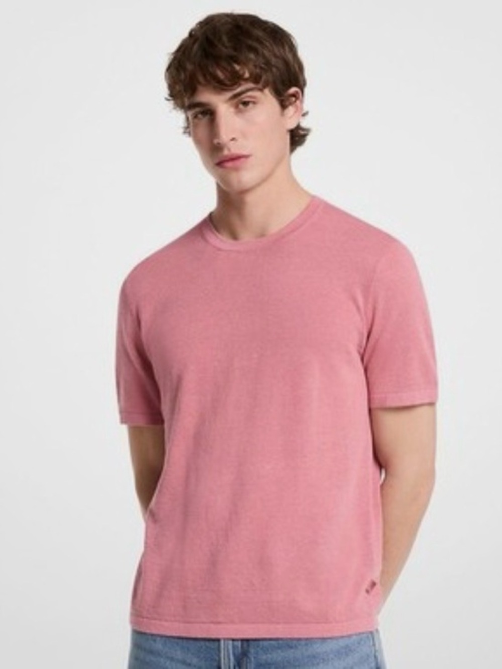 Michael Kors Men's Short Sleeve Linen Cotton Shirt | NWT